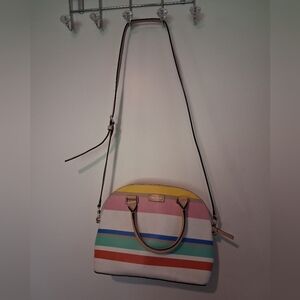 Kate Spade Multicolor Striped Shoulder Bag